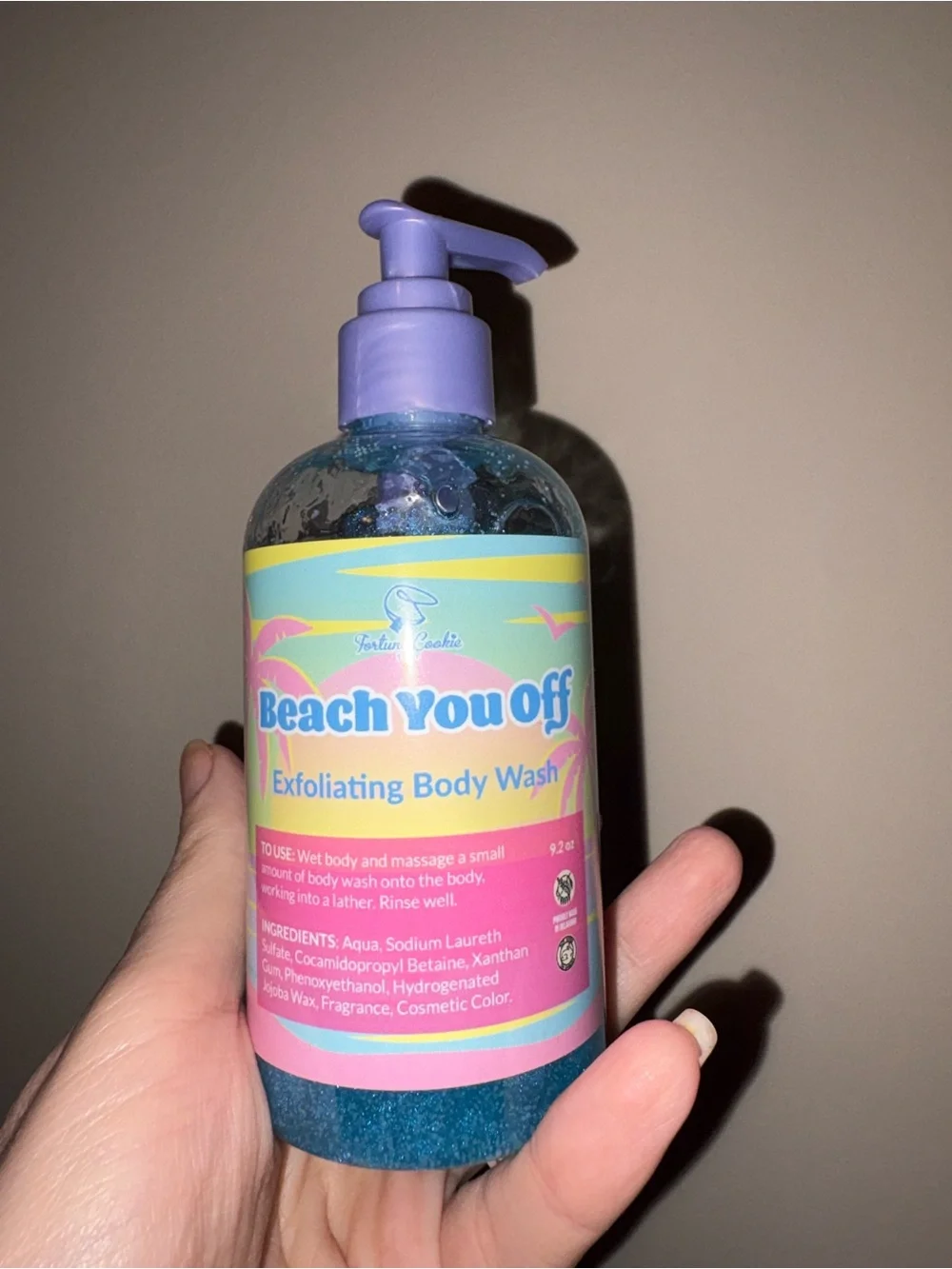 Beach You Off Exfoliating Body Wash - Purple Pump